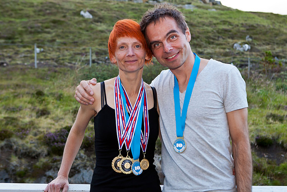 Tórvør Ø. Vang og Einar  Vang