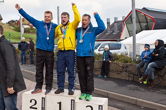 Henry Olsen nr 2, Borgar Biskupstøð nr 1, Herluf Jakobsen nr 3