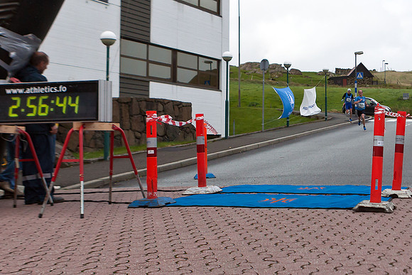 Marathon Hallur Holm og Eirikur Hansen