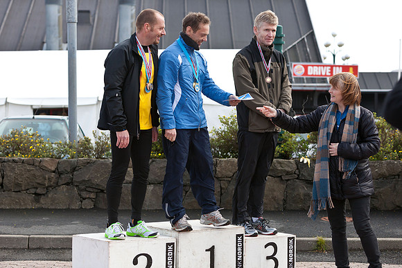 ½ Marathon Marnar Pattinson nr 2, Sam Vang nr 1, Regin Zachariassen nr 3