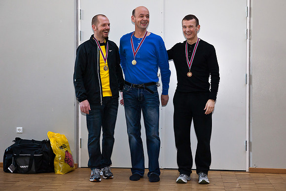 Marnar Pattinson nr 2, Arnfinn Johannessen stand inn fyri Marner Djurhuus nr.1, Niels Poulsen nr. 3