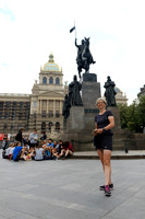National museum and Statue of Saint Wenceslas