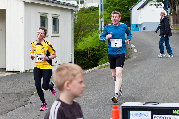 Ella Áarstein og Jóannes Ortind