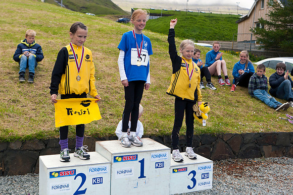 Oddvør Josephsen, Elisabet Holm Simonsen og Maria Biskopstø