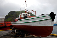 old tug boat in Vestmannaeyjar