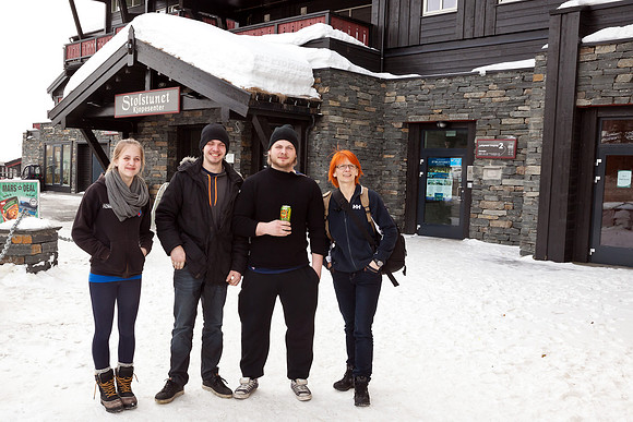 Elisabet, Edvard, Brian og Tórvør