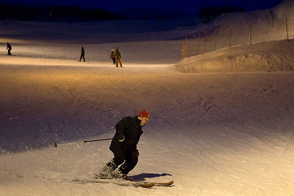 kvøldskiing