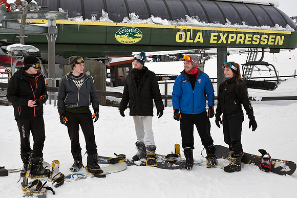so er klárt at snowboarda