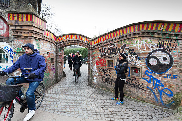 outside Christiania Copenhagen