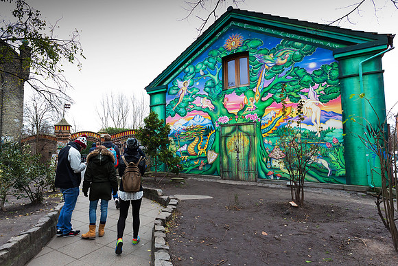 outside Christiania Copenhagen